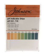 J-pHix® pH Indicator Strips Non Bleed pH 5.0 - 9.0, 100 Strips