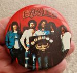 Large Vintage Eagles Badge. 6.5cm Diameter