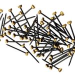Brass Head Picture Pins Nail Photo Frame Hanging Headed Hardened Tack Steel Bulk
