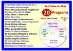 CD DVD Burn Ripping Software Including Blu-ray  Part of 20 PROGRAM MEGA BUNDLE