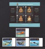 M28163 Gibraltar 2012 RAF 1st Series X4 +M/S UMM Sg 1452/6 Cat £31.75