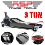 Trolley Jack 3 Ton Tonne Low Profile Hydraulic Floor Lifting Car Van Garage Tool
