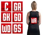 Netball Patches Pack of 14 Durable Lightweight Adjustable Quality Brand Optimum