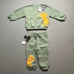 Disney By Primark Tracksuit Set Baby 9–12 Months Green Simba Roar Ready To Rule