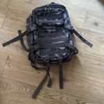 40L Brandit US Cooper Tactical Back Pack  Adjustable Padded MOLLE  Camo Rucksack