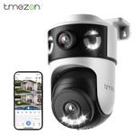 4MP 5G WIFI Camera Outdoor PTZ Smart Security Wireless CCTV Camera Dual Lens