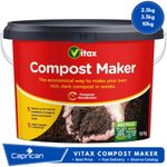 Vitax Compost Maker Compost Accelerator Speeds Up Decomposition for Rich Compost