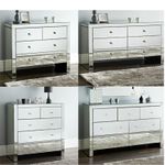 NICHES Chest of Drawers Mirror Furniture Bedroom Living Room  4/5/6/7 Storage