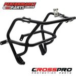 Yamaha Tenere 700 Rally 2025 CrossPro Matt Black Aluminium Engine Crash Bars