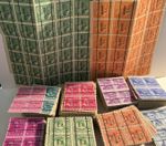 UNITED STATES BUREAU PRECANCEL WHOLESALE COLLECTION BLOCKS COIL PAIRS (14,000)