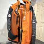Just Eat Insulated Food Delivery Backpack Bag - Orange & Black
