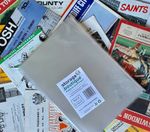 Football Programme Protection Sleeves ARCHIVE STANDARD, Acid Free, 6 Sizes