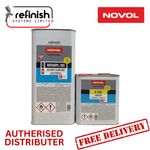NOVOL NOVAKRYL 560 AIR DRY LACQUER CLEARCOAT WITH H5160 HARDENER 7.5L KIT