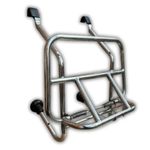 Royal Alloy GP TG Front Carrier Stainless Steel – Short Arm (No Crashbars)