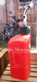 Polisport 20L Utility Can Pro Octane Fuel Dispenser With Fill Hose - Track Day