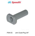 Pack of 10 - John Guest Grey Plug 3/8" - PI0812S