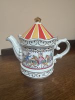 Vintage Collectible Sadler Edwardian Entertainments Carousel Teapot Whimsical GC
