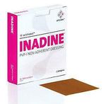 Inadine 9.5cm x 9.5cm Iodine Dressing Pack of 5, 10 or 20 Non-Adherent Sterile
