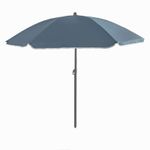 Out There! 2.4m Garden Parasol Umbrella Sun Shade with Adjustable Height