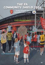 ARSENAL v MANCHESTER CITY 2026 Community Shield Programme.