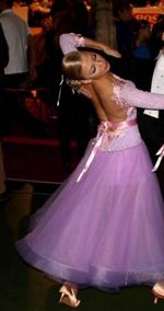 Purple Ballroom Dress