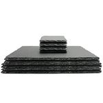 Placemats & Coasters Natural Slate 12pc Dinner Place Mats Serving Boards | M&W