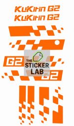 Ku-kirin G2 2025-2026 ,Ku-goo Kirin, Stickers Decals Set, Custom Decals