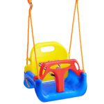 Uimoso 3-in-1 Toddler Swing Seat Swing Seat with Adjustable Ropes Snap Hooks