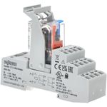 WAGO 24VDC 5A 4PDT-CO DIN Rail Mountable Relay Module