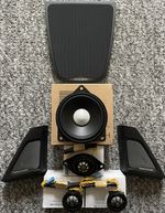 Bmw F10 F11 F18 M5 HARMAN KARDON TOP HIFI SPEAKERS TWEETERS COVERS