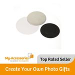 59mm Round Plastic Medallion Back Button Badge Components - G-Series Machine