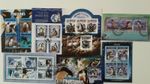25 Different Penguins on Stamps Collection