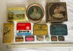 Set of 13 Vintage Collectable Tins