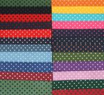 New Large Cotton Square Handkerchiefs Hankies - Spot Spotty - Neckerchief Gift
