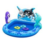 Bestway, Polar Pals Paddling Pool, Kids Water Play Centre, Garden Toys, Ages 2+