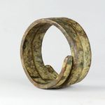 Congo  Bronze Currency cupper Anklet Bracelet Teke or Mbole African Tribal  2095