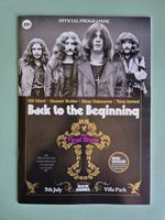 BACK TO THE BEGINNING Official Programme - Ozzy Osbourne Black Sabbath 68 pages
