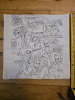 Prodigal Son TV Show S2 Cartoon Cushion Cover 40x40cm