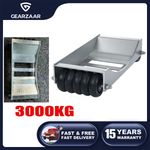 3000KG MOVING SKATE WHEEL LOADER RECOVERY ROLLER & 1 SIDE PROTECTION SHIELD