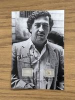 Pablo Escobar Hair Strand & Worn Belt Piece  Collectible Columbian Gang Relic