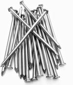 NAILS 150mm 6 Inch Round Wire Nails (100 NAILS) Galvanised Steel Fast Free P&P