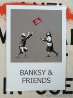 Banksy & Friends - Exhibition Invite Showcard - Cambridge Contemporary Art 2010