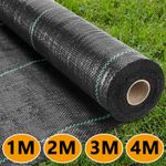 10M 25M 50M Long Heavy Duty Weed Control Fabric Barrier Membrane Ground Cover UK