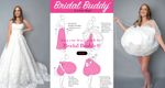 Bridal Buddy Original Genuine Brand Hold Wedding Dress Up, Toilet Dress Hold Up 