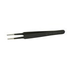 120mm Stainless Steel ESD Safe PCB Rounded Ends Anti Static Electronic Tweezers