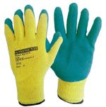 Gardening Gloves | Safety Protective Garden Work Latex Coated Ladies Men