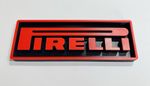 Decorative Pirelli Tyres Logo Sign Display Cinema  s 17.5cm Large 22cm