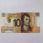 Clydesdale Bank Polymer £10 Note from 2017 With Collectible Prefix