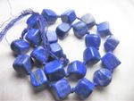 Super Quality 100% Natural Lapiz Lazuli Matte Finish Nuggets Beads Strand Afghan