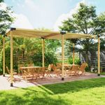Pergola Kit Brackets 3Way 4Way Corner Gazebo Brackets 12pcs DIY installation